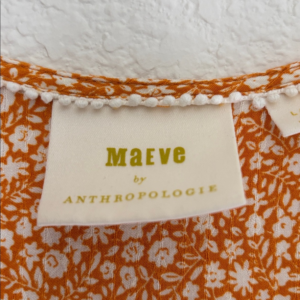 Anthropologie Orange Floral blouse
Come from smoke free / pet free home . - Picture 2 of 8